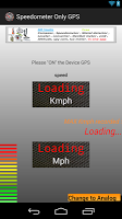 Speedometer Only GPS screenshot 1