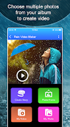 Rain Video Maker : Rainy Photo Effect Cartaz