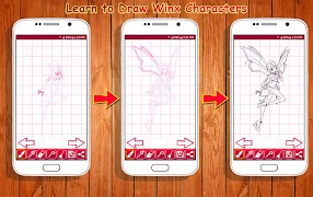 Learn to Draw Winx capture d'écran 3