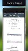 برنامه‌نما Learning AutoCAD 2D عکس از صفحه