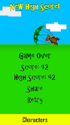 Parachute Monkey captura de pantalla 4