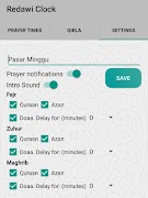 Redawi Clock screenshot 2