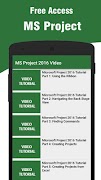 Learn MS Project capture d'écran 7