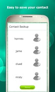Contact Backup Cartaz