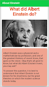 About Albert Einstein screenshot 2