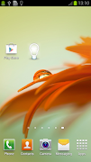 Cute Flashlight Widget captura de pantalla 5