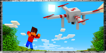 Sky Drones Mod Minecraft PE পোস্টার