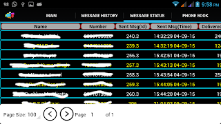 Bulk SMS Sender ภาพหน้าจอ 2