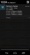 برنامه‌نما WarDroid - Warframe Tracker عکس از صفحه