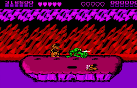 Боевые Жабы 1 Nes capture d'écran 4