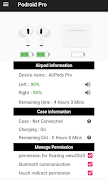 Podroid Pro(Using Airpod pro on android) الملصق
