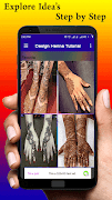 Design Henna Tutorial ภาพหน้าจอ 2