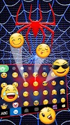 برنامه‌نما Spider Avenger Keyboard Theme عکس از صفحه