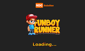 Fun Boy Running poster