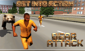 play bear attack simulator 3D スクリーンショット 1