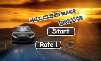 Super car hill climb simulator poster