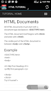 HTML TUTORIAL OFFLINE APP captura de pantalla 3
