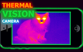 برنامه‌نما Thermal Vision Camera Prank عکس از صفحه