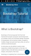 Bootstrap Hive screenshot 1