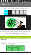 Learn Android NDK اسکرین شاٹ 4