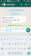 برنامه‌نما Blue Colored Text عکس از صفحه