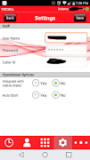 برنامه‌نما v2call عکس از صفحه