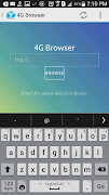 4G Speed Web Browser imagem de tela 1