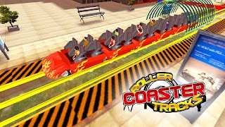 Roller Coaster Tracks poster