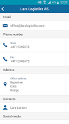 Visma Contacts 截圖 3