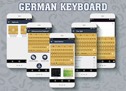 German keyboard poster