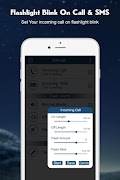 Flashlight Blink on Call & Sms 截图 2