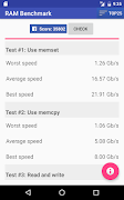 RAM Benchmark captura de pantalla 2