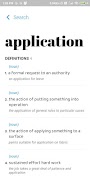 Dictionary screenshot 1
