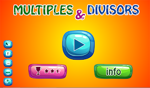 Multiples and Divisors Plakat
