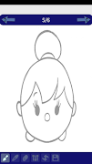 How to draw Disney Tsum Tsum Ekran Görüntüsü 3