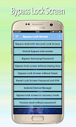 Bypass Lock Screen Plakat