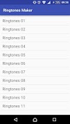 2 Schermata Ringtones Maker