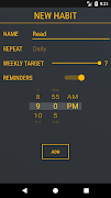 Habitual Habit Tracker screenshot 1