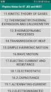 1 Schermata Physics Notes for IIT JEE and NEET