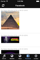 Radio Mazzika WBS syot layar 2