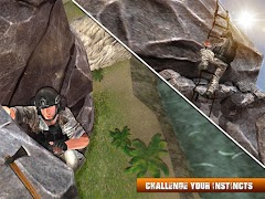 برنامه‌نما Army Commando Survival Island عکس از صفحه