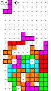 Minimalistic Tetromino Game screenshot 1