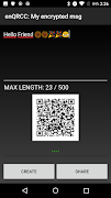 enQRCode: My Encrypted MSG-QR Code syot layar 1