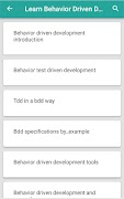 Basic Behavior Driven Development Poster