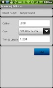 Reloading Ballistics Lite screenshot 1