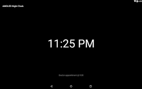 AMOLED Night Clock स्क्रीनशॉट 2