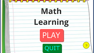 Math Learning poster