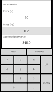 Acceleration Calculator ภาพหน้าจอ 3