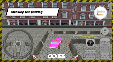 City Pink Car Parking screenshot 3
