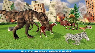 Dinosaurio Ciudad Simulación captura de pantalla 4
